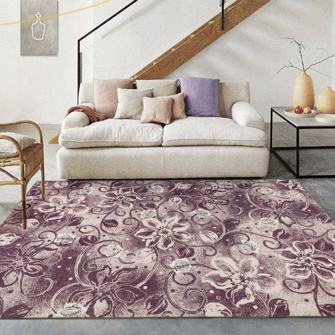 BRINCH 모조 캐시미어 북유럽 카페트 BR-8525 156,900원