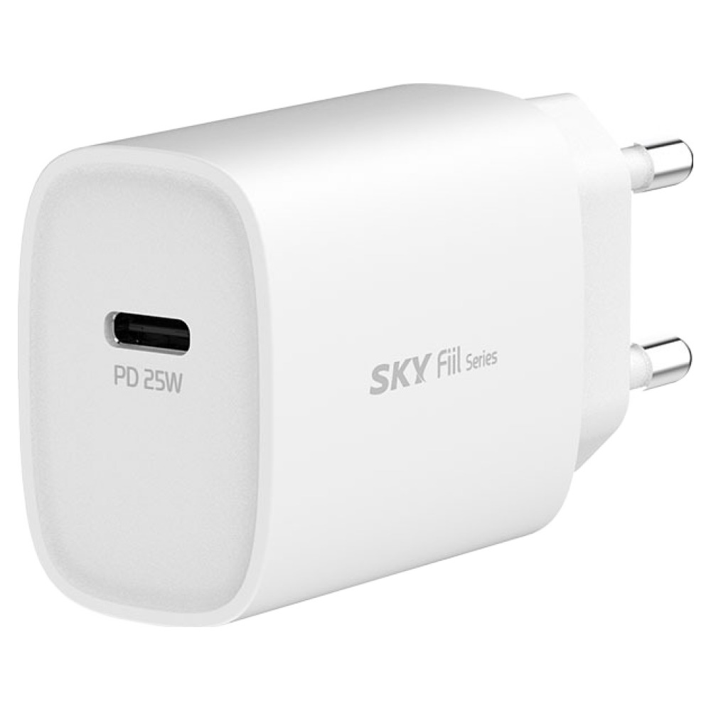 SKY 필 Q1X PD PPS C타입 초고속 충전기 어댑터 25W, 화이트, 1개 8,490원