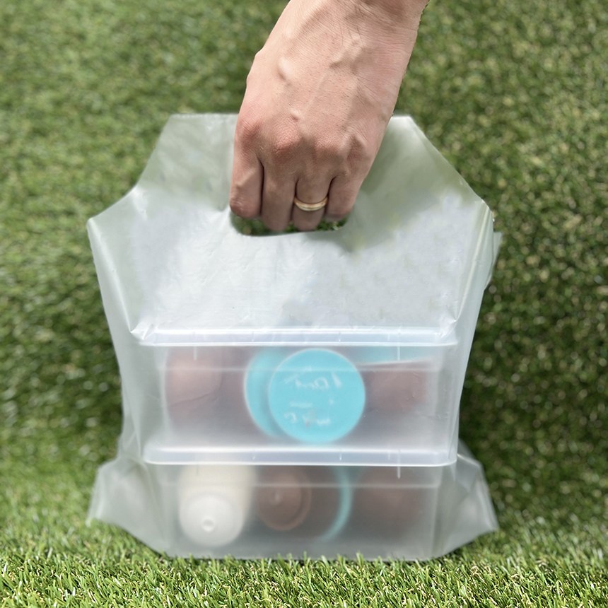 (당일발송) 비닐모아 HD 하이덴 링봉투 포장 배달 카페 음식 쇼핑백 손잡이봉투 선물포장 비닐봉투 포장봉투 M 두쫀쿠 포장, 200장, 무지(반투명) 13,020원