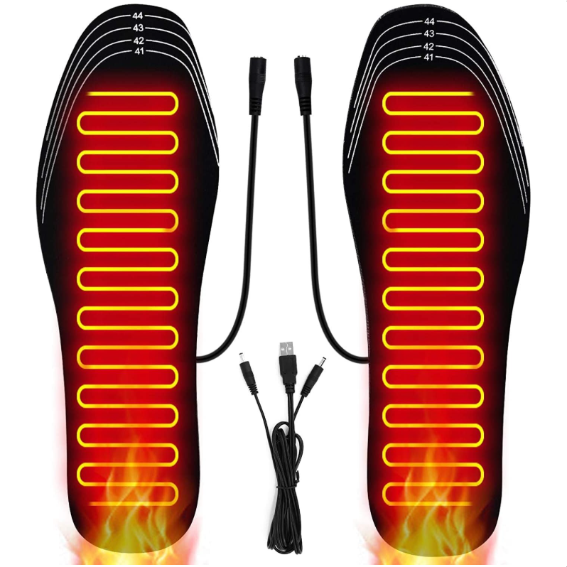 미가 USB 발열 깔창 전기 온열 인솔  물세탁 가능 사이즈 컷팅 가능  EVA 소재 남녀공용 겨울 보온 신발 깔창 19,700원