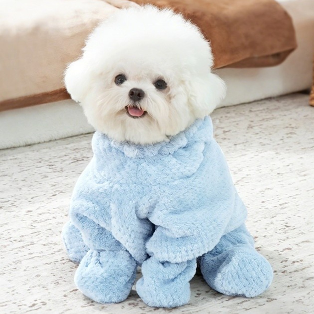 Tinduo 강아지가운 아지가운 펫타월 샤워타올 반려동물 흡수력 강화 두툼 강아지목욕 강아지 용품, 1개 21,500원