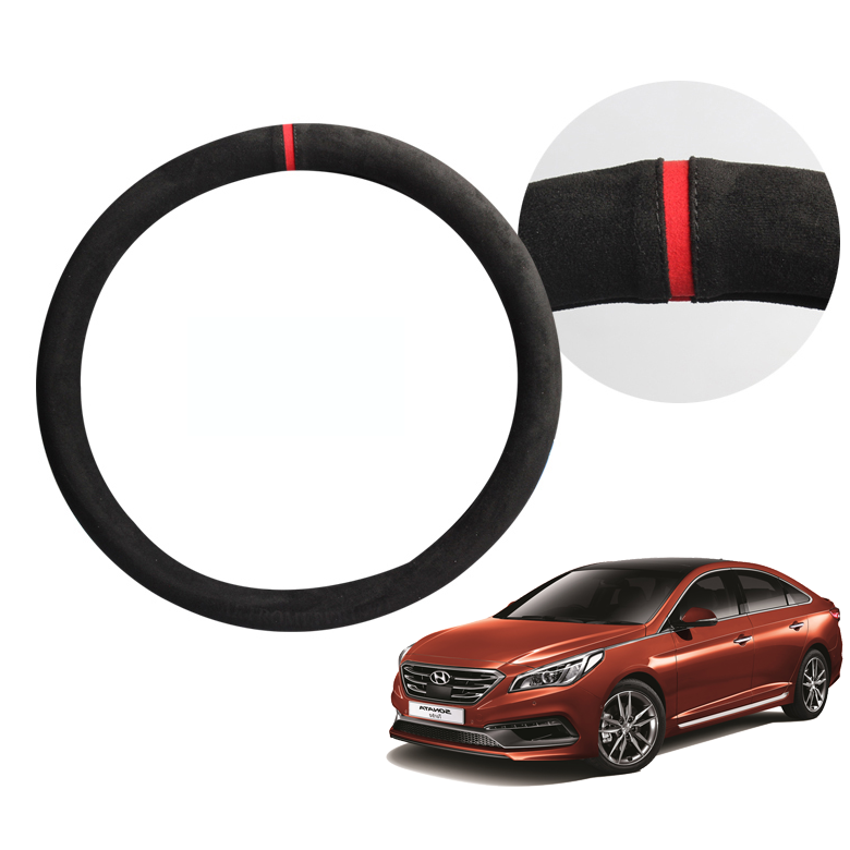 딜온 물빠짐 없는 프리미엄 올시즌 스웨이드 핸들커버 국내생산, LF소나타 블랙 34,900원