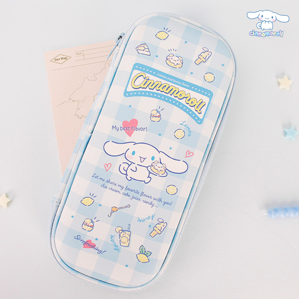 필통 산리오 체크EVA 파우치 학생필통 초경량 필통 멀티파우치 12,900원