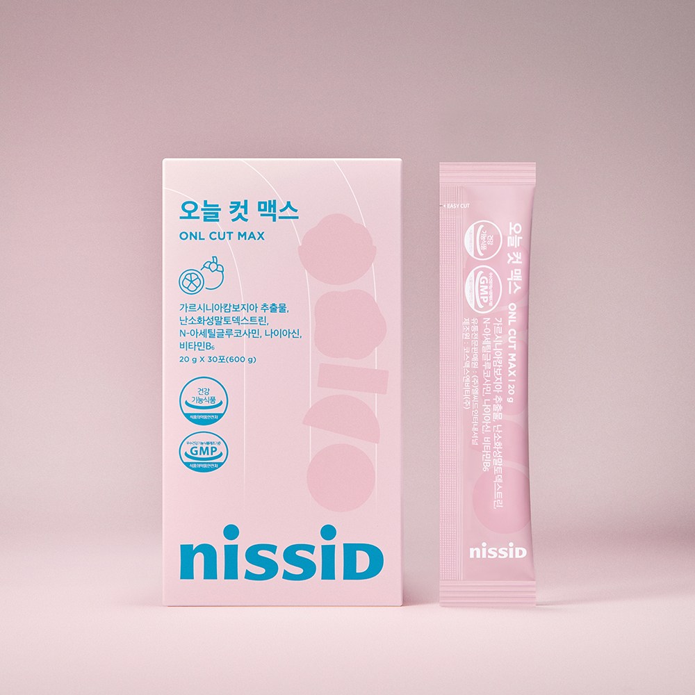 니씨드 오늘컷 맥스, 30개, 20g 60,000원