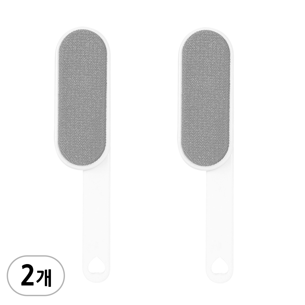 극세사 양면 옷솔 A타입 대형 25CM, 2개, 그레이 3,850원