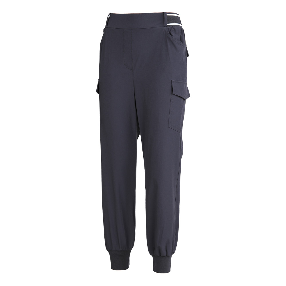 [투엘라] 여성 카고 조거 밴딩 팬츠_레터링 포인트 나일론 골프 아웃도어 스포츠 빅사이즈 밴딩 바지 39,870원