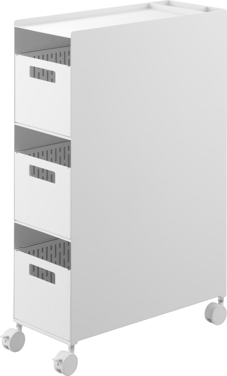 tower 10015 야마자키 실업(Yamazaki) [완성품 캐스터만 설치] 수납 바구니 왜건 159,930원