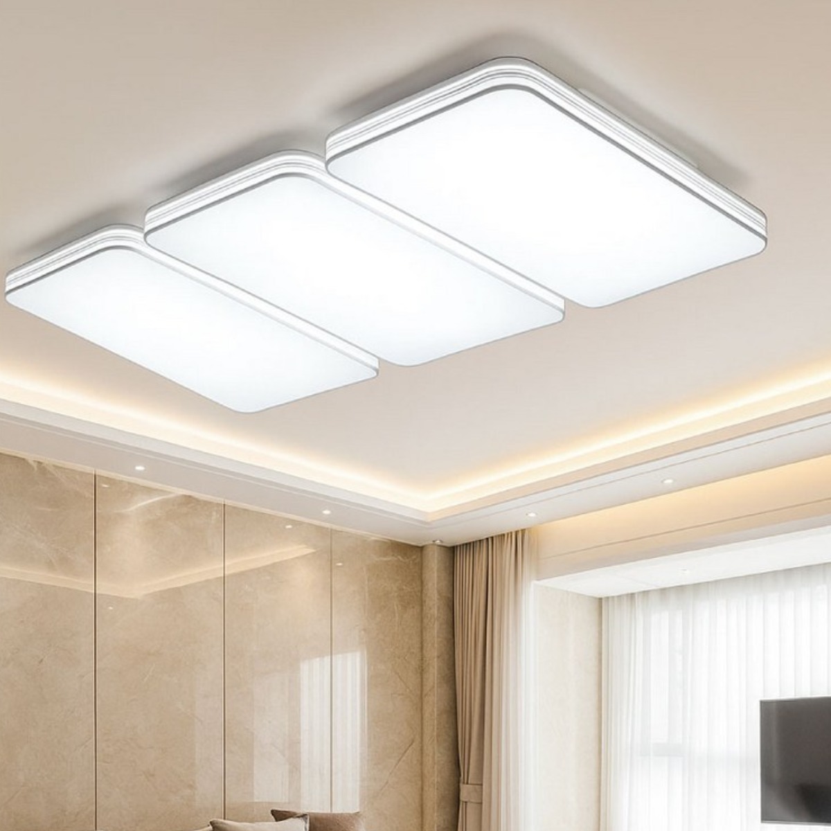 국산 LED 하이엔 거실6등 180W 삼성칩 플리커프리 프리미엄 거실등 172,000원