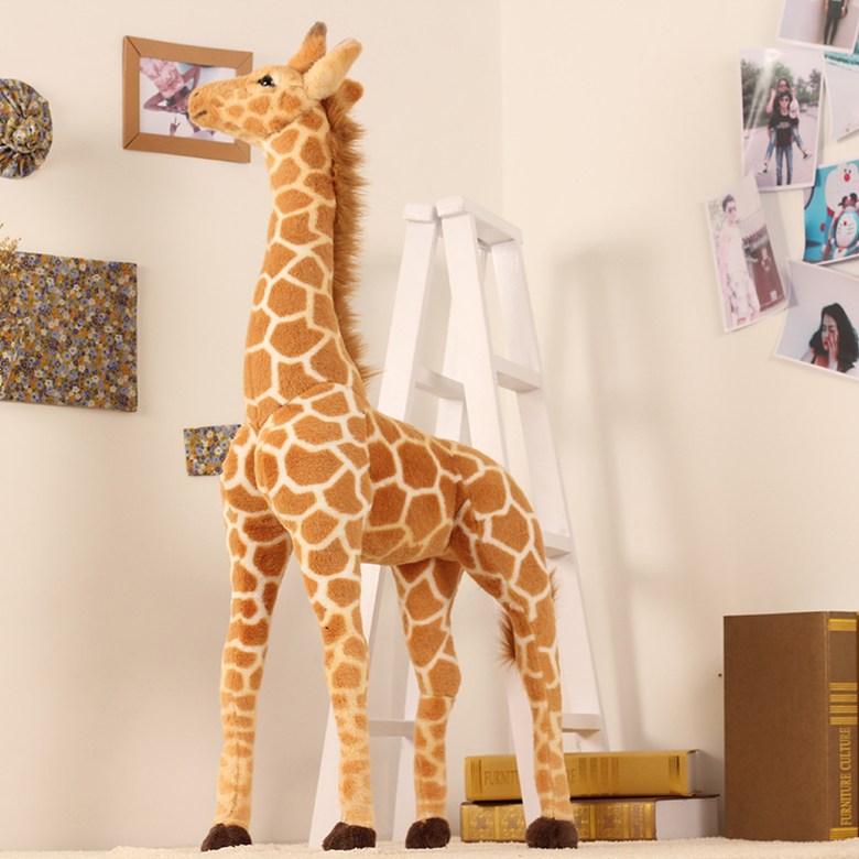 진짜같은 대형 기린 인형, 1개, 기린인형, 140cm 70,800원