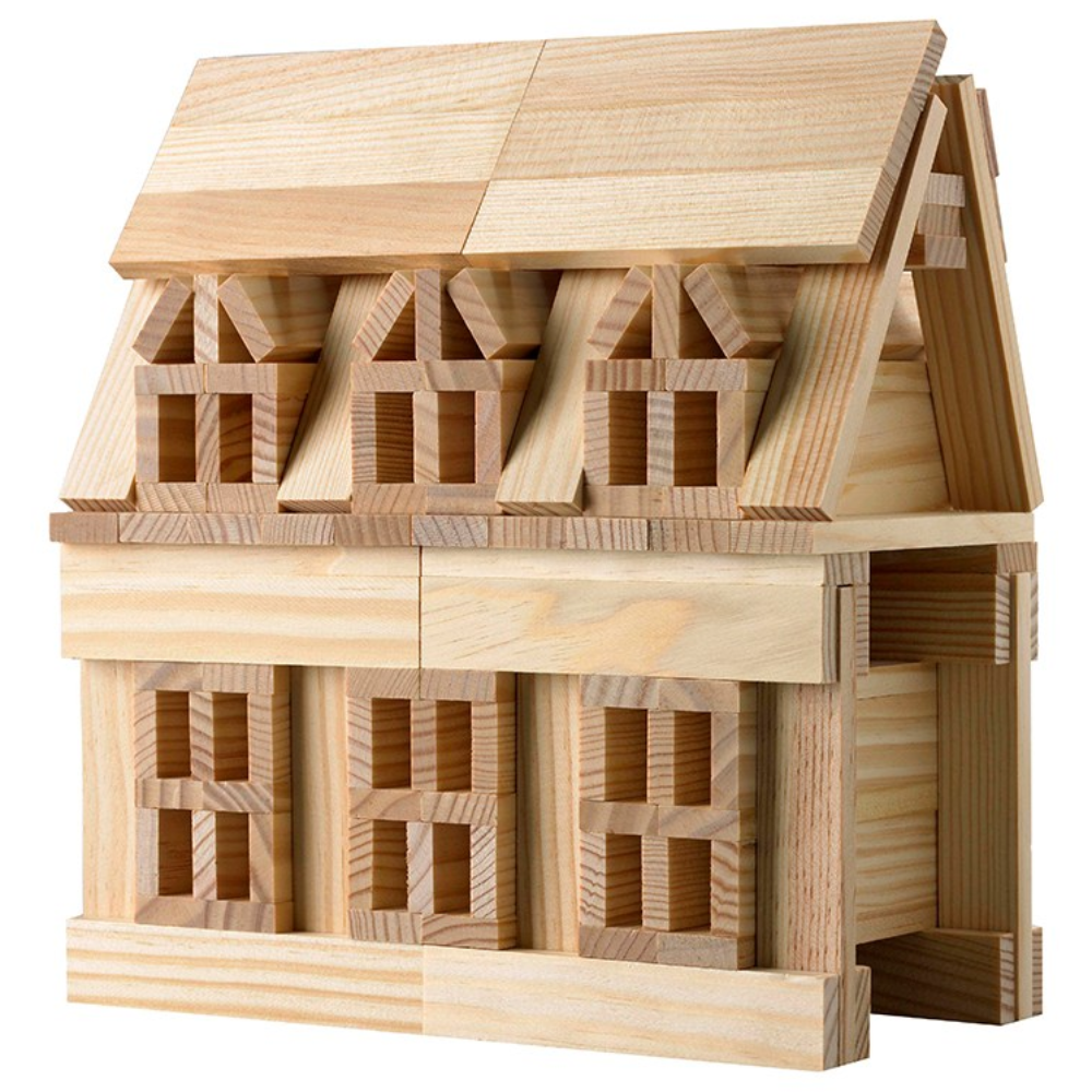 원목 카프라블록 300피스 빌딩블럭 쌓기나무, 1개 40,800원