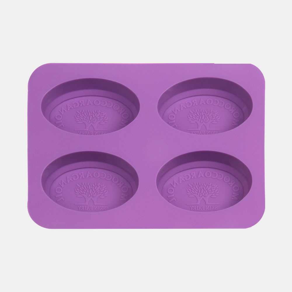 [자연의숲] 한그루타원 4구 130g 몰드 실리콘몰드 비누몰드 수제비누 천연비누 석고방향제 석고오너먼트 캔들 수제나라 7,000원