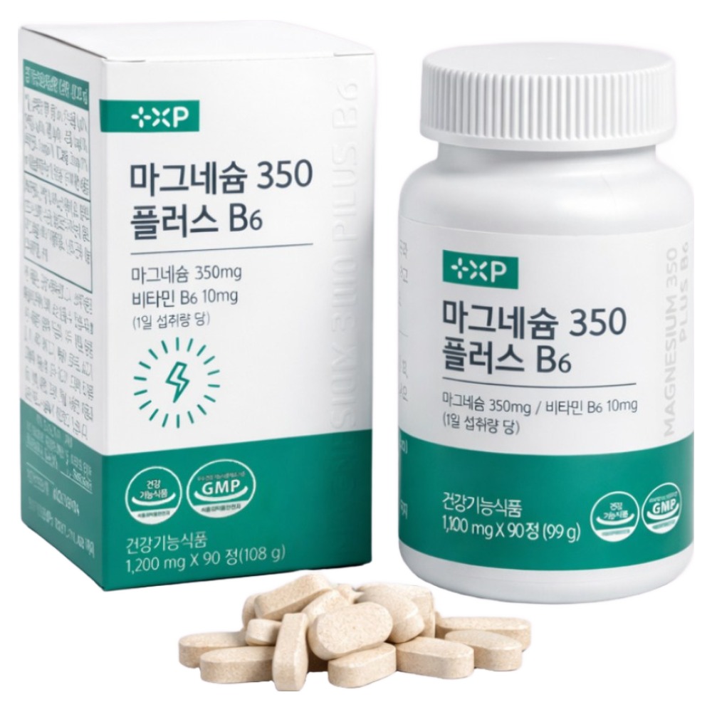 글루콘산 마그네슘 1위 비타민 B6 영양제, 1개, 90정 24,800원