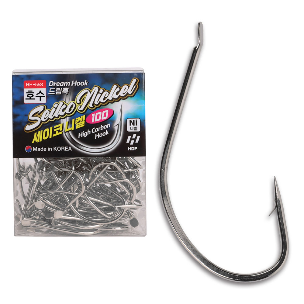 해동 드림훅 세이코 니켈 100개 덕용 바늘 대구 농어 외수질 16,000원
