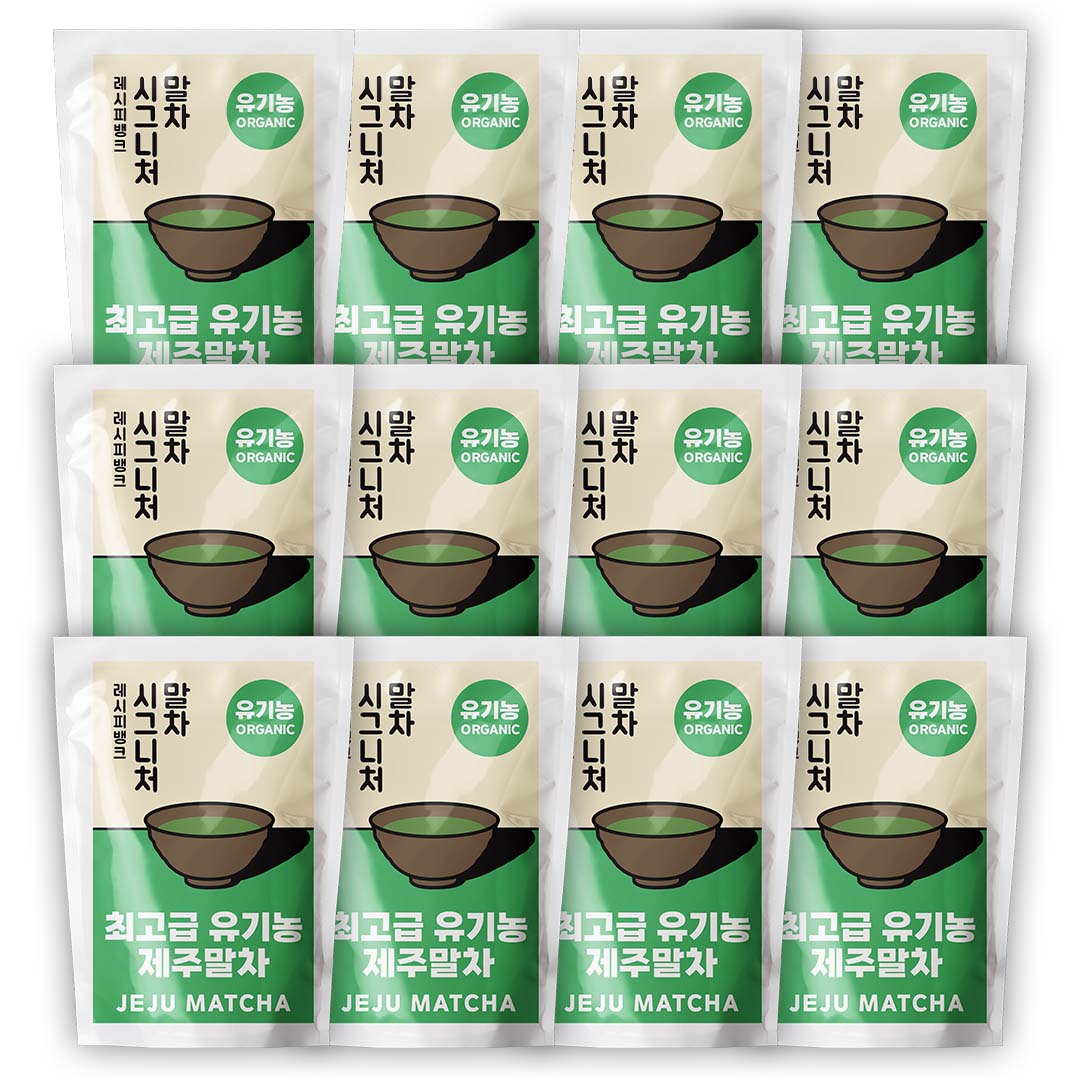 레시피뱅크 유기농 진한 제주 시그니처 말차파우더 462,000원