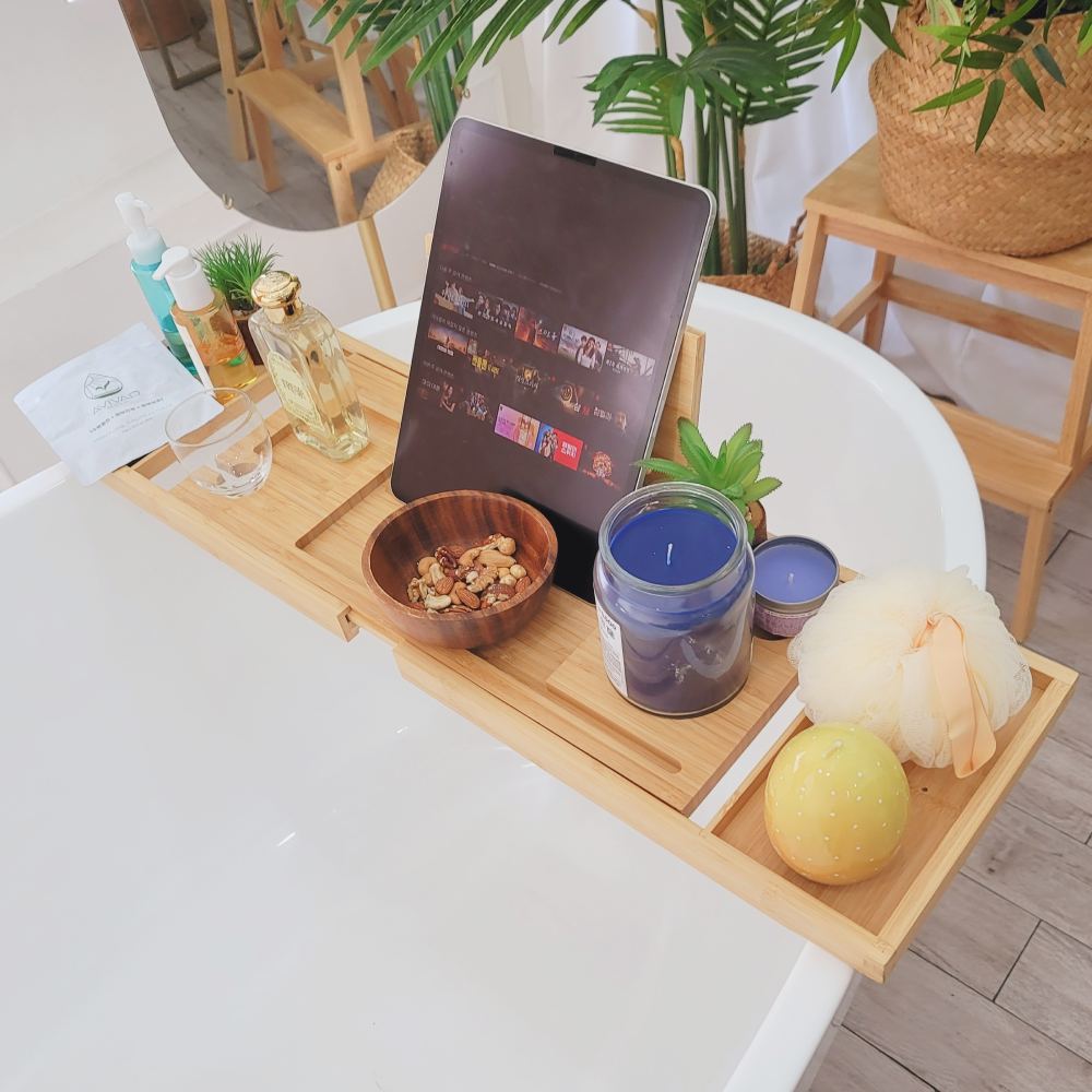 무지스 반신욕 퍼펙트 원목 욕조 트레이, 원목, 1개 31,800원