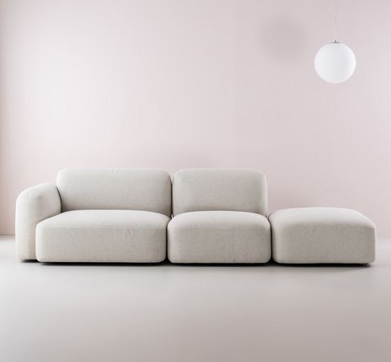 리바트 좌형 온드 패브릭 오픈형 4인 소파 중 방문설치, 시 트렌치 소프트 샌드 967,050원