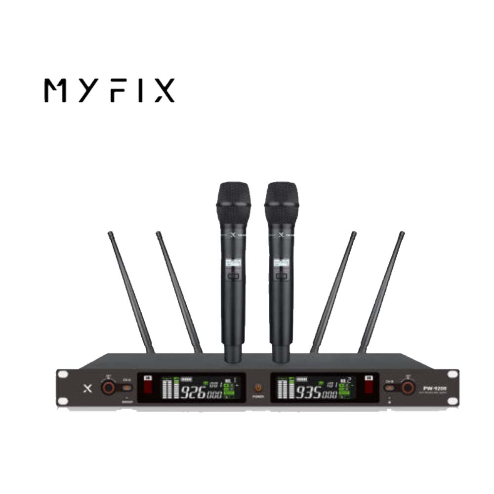 pw-920  MYFIX정품 2채널 무선 마이크 690,000원