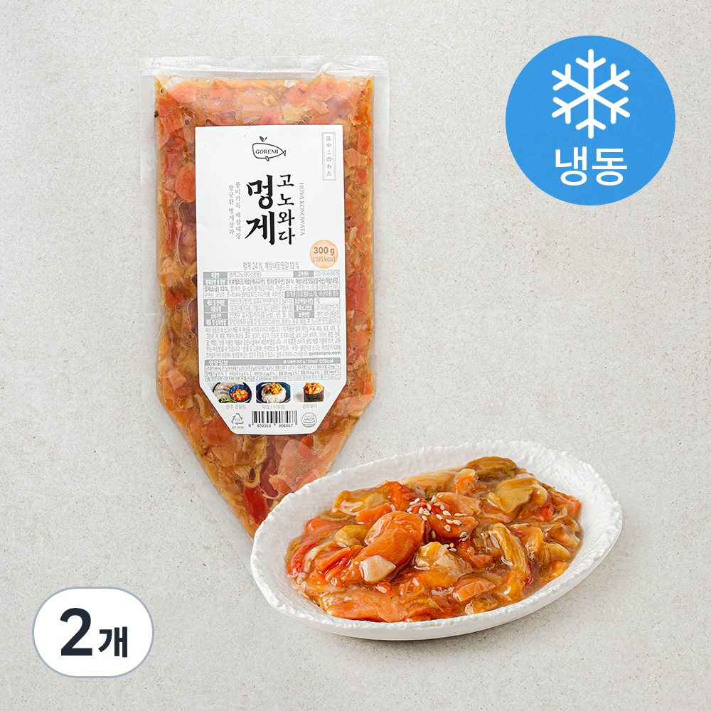 [로켓프레시] 고래미 멍게고노와다 (냉동), 300g, 2개 21,890원