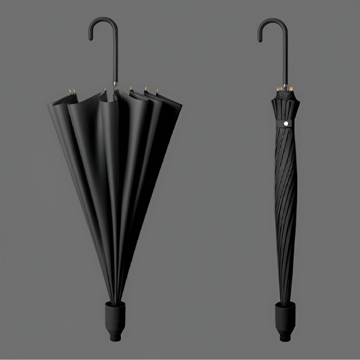 자동 캡커버 장우산 빗물받이 튼튼한 자바라우산 8,500원