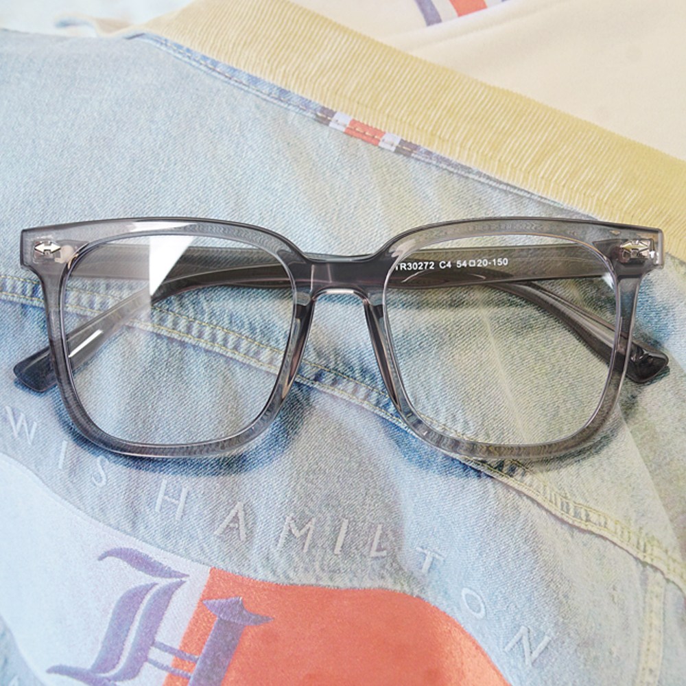 하루홀릭 남자 여자 복고 사각 오버사이즈 자외선 차단 패션 뿔테안경 17,900원