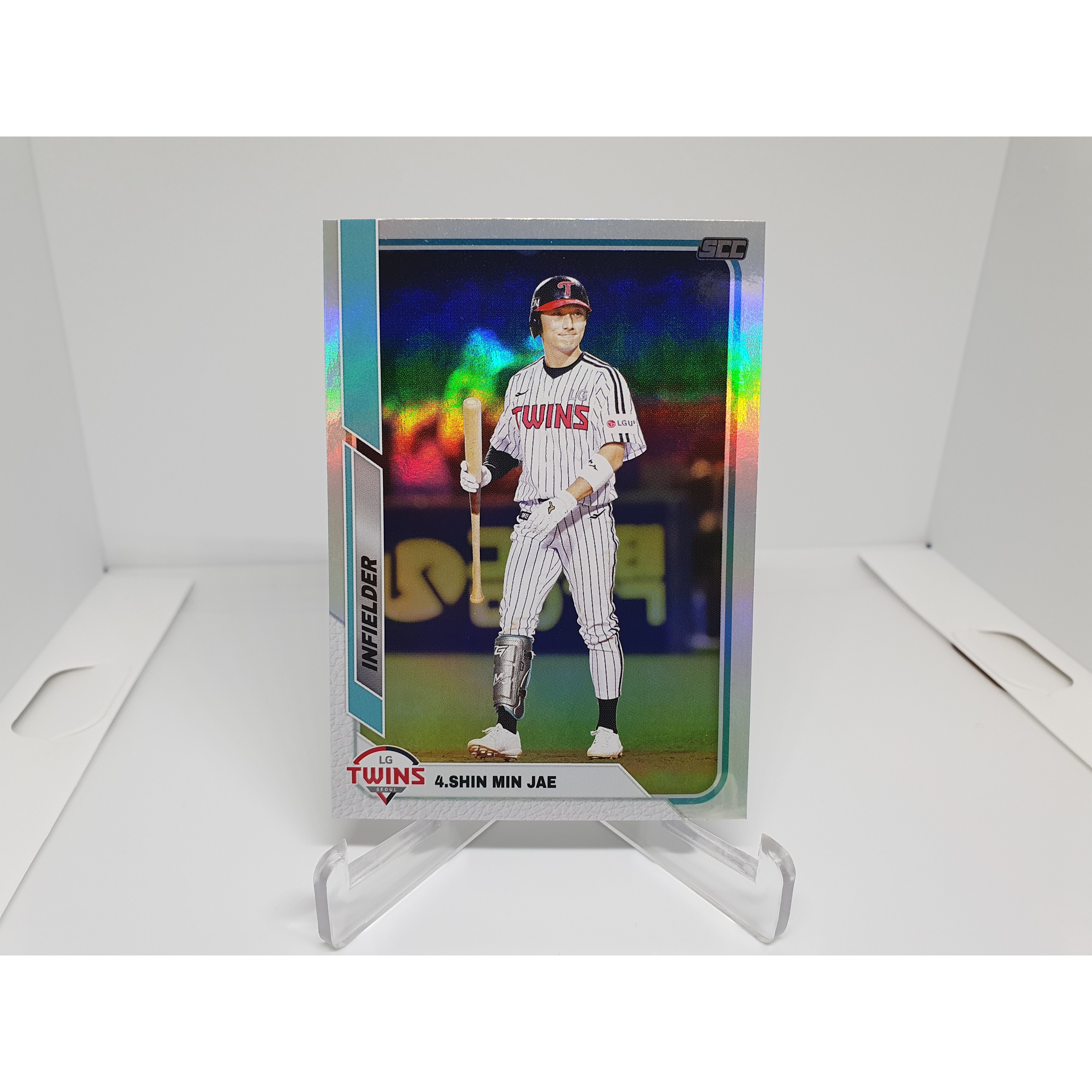 신민재 베이스 패러렐 LG 트윈스 2025 SCC 센세이션 야구카드 포카 2,750원