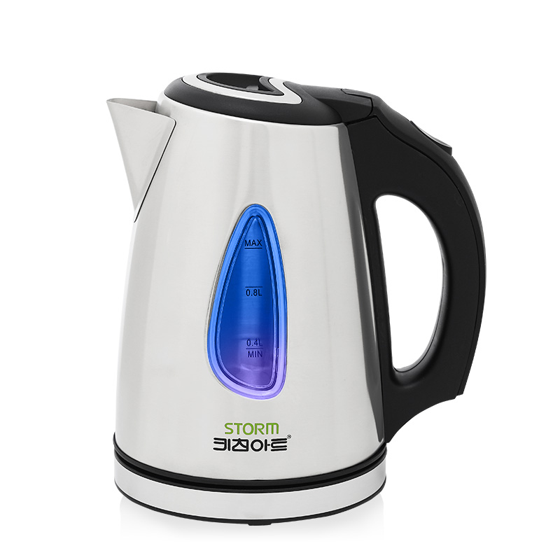 키친아트 라팔 스톰 무선주전자, 1.2L, 실버, DIEK-GF08PP 19,900원