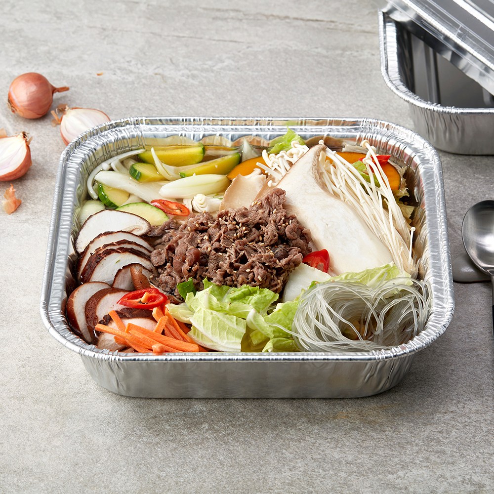 SKA-S27 일회용 알루미늄 용기 해물탕 전골 부대찌개 밀키트 캠핑 식당 포장 배달 312,800원