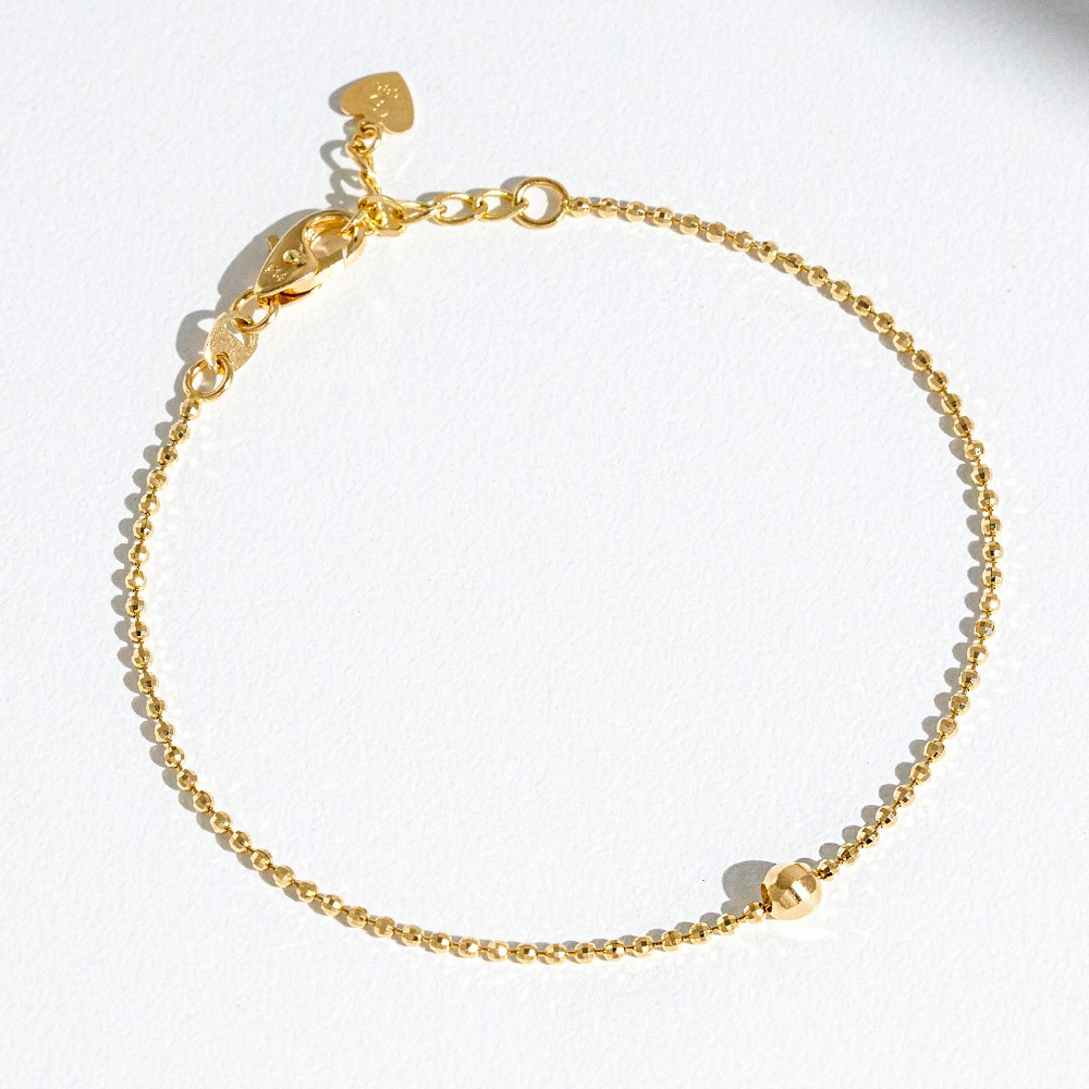 펠리체골드 14K 포인트 골드볼 팔찌(+쇼핑백증정) 선물추천 부모님선물 골드 한줄 데일리 금 심플 레이어드 우정팔찌 593,410원