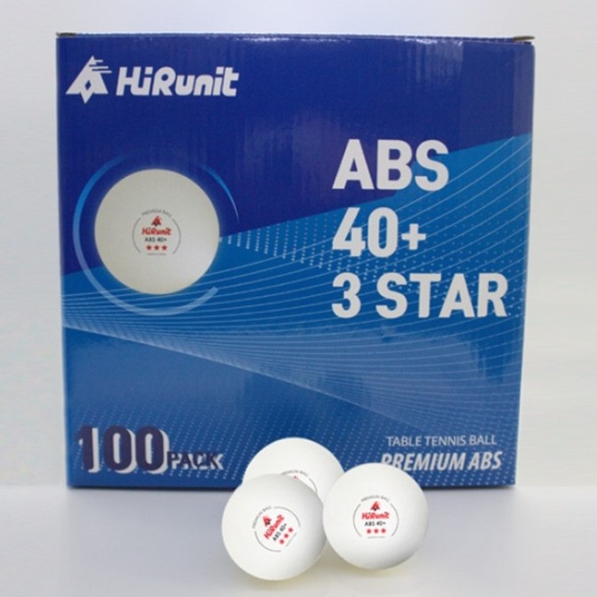 하이러닛 3성 ABS 탁구공 연습구 100입 22,000원