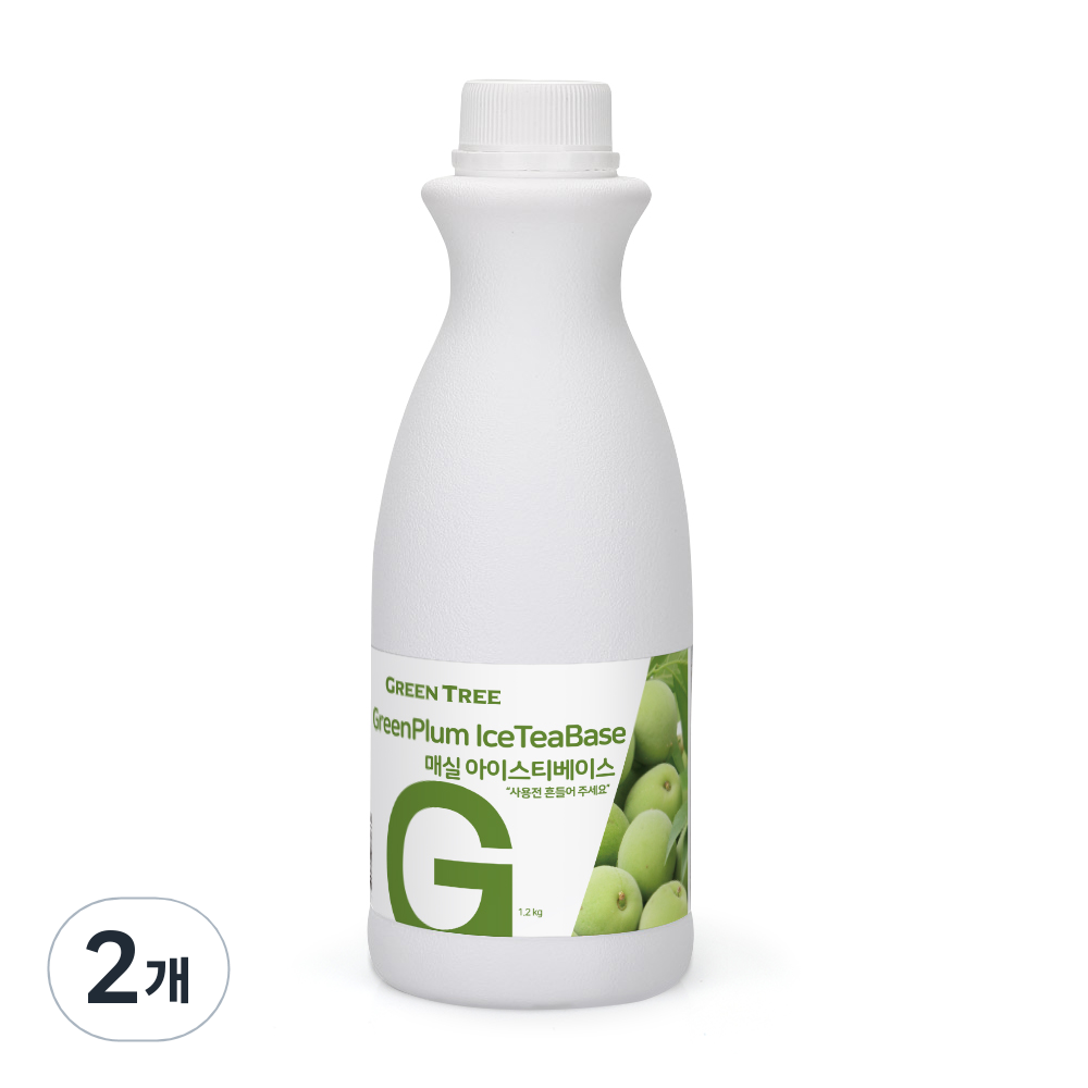 그린트리 매실 아이스티 베이스 1.2kg 24,960원