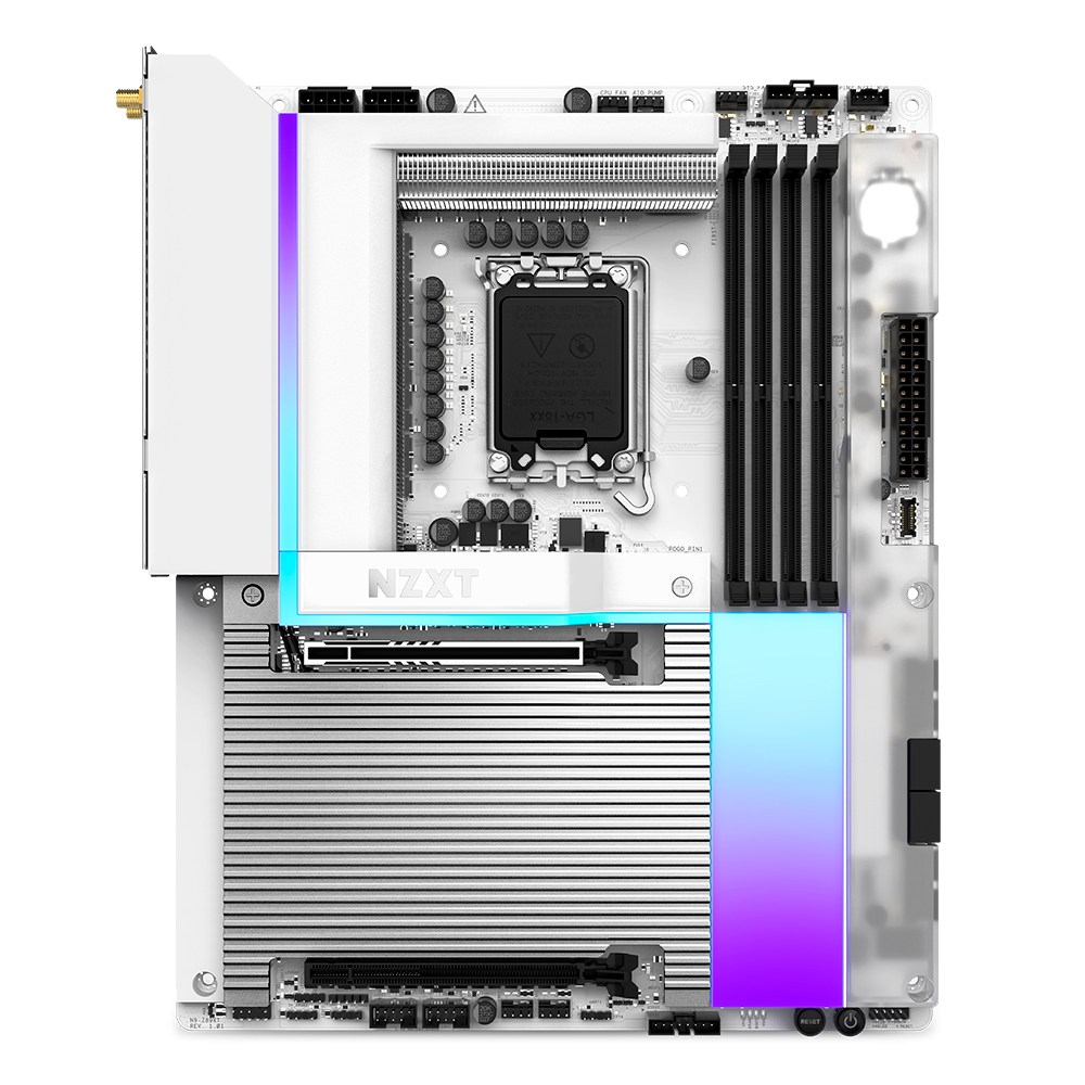 NZXT N9 Z890 Gaming Motherboard (WHITE) 화이트 듀얼밴드 메인보드 와이파티7 지원 765,000원
