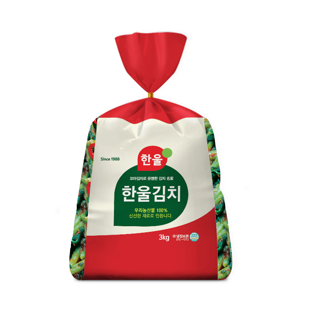 한울 열무김치 3kg 반찬 포장김치 31,000원