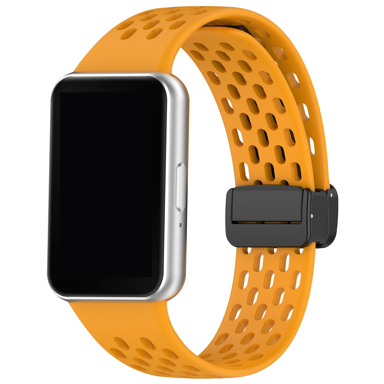 TAOMI 갤럭시 핏3 스포츠 D버클 스트랩, 옐로우 6,900원