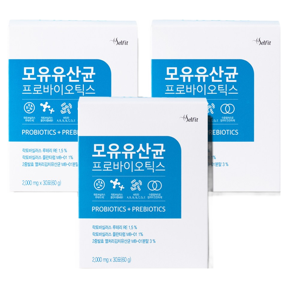 브랜드없음 셀핏 모유유산균 프로바이오틱스, 2g, 90개 59,900원