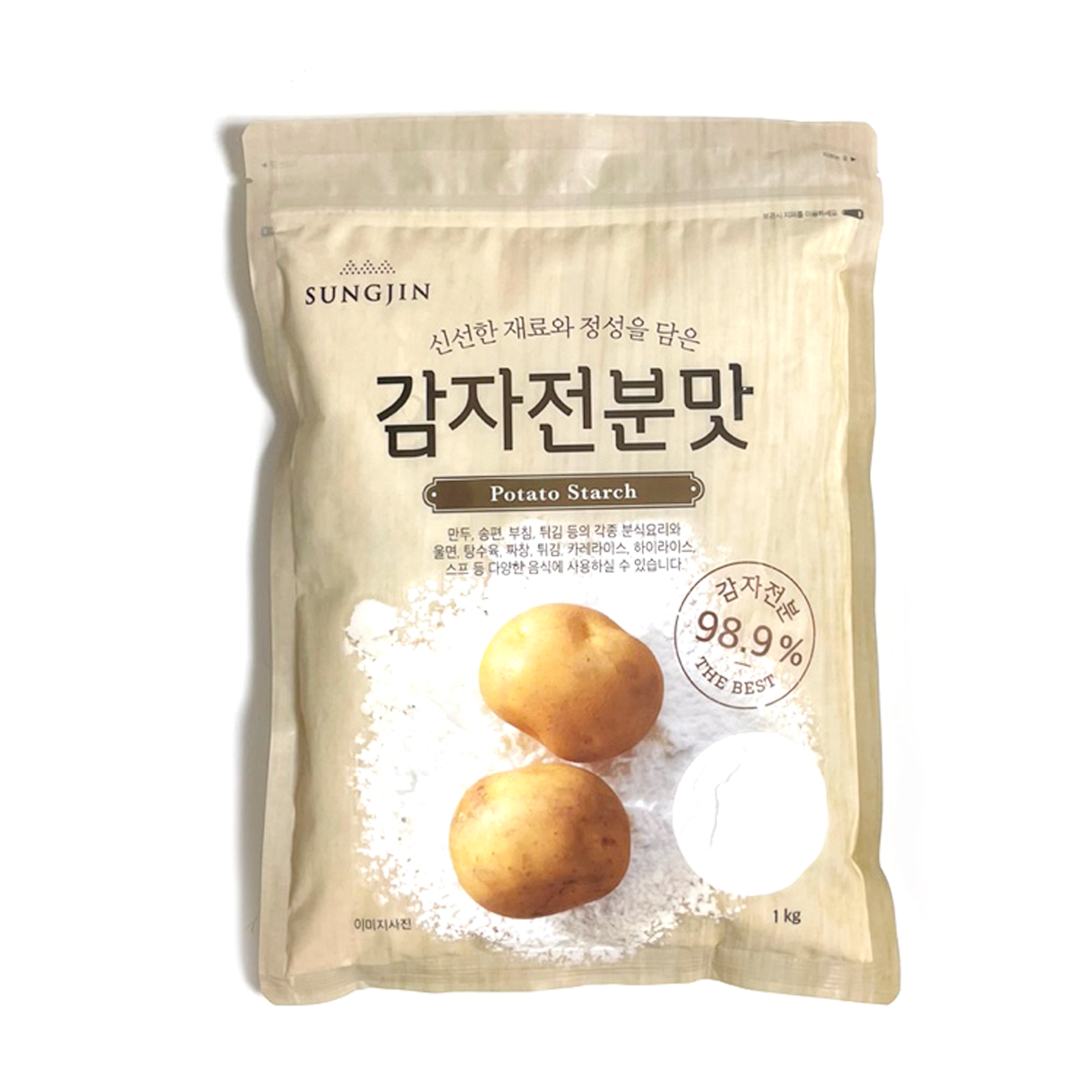 성진 감자전분맛, 1kg, 1개, 현재가 6,500원