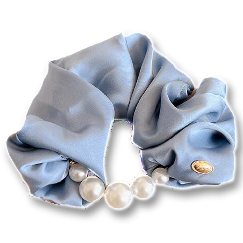 하이유니 [일상감성] 소프트 파스텔 실크 슈슈 곱창밴드 머리끈 9,900원