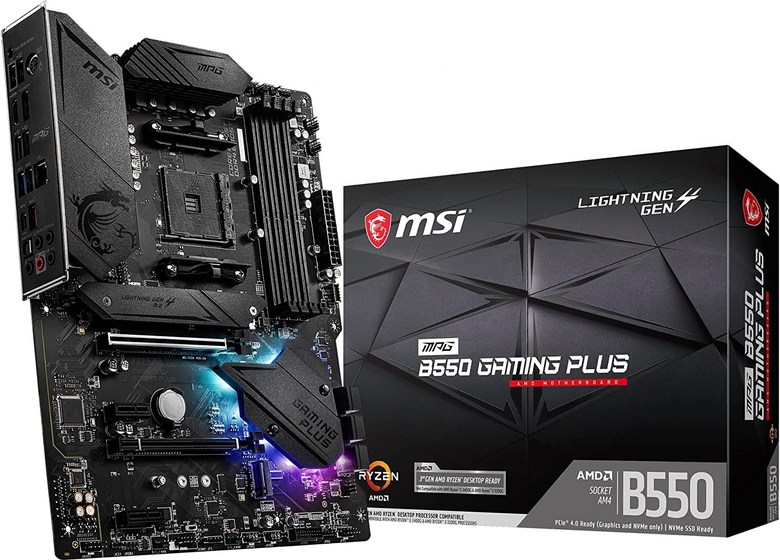 MSI 마더보드 MPG B550 GAMING PLUSA ATX [AMD B550 칩셋 탑재] Ryzen 5000 시리즈 프로세서 MB5873, 단일상품 239,600원