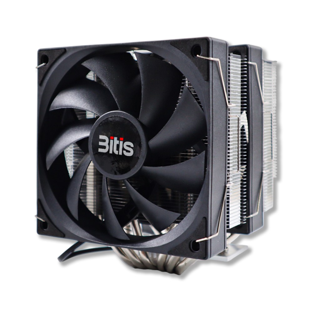 비티즈 6열 듀얼타워 120mm 공랭 CPU 쿨러 인텔 AMD 겸용, 1개, 블랙, T600 N-LED 29,900원