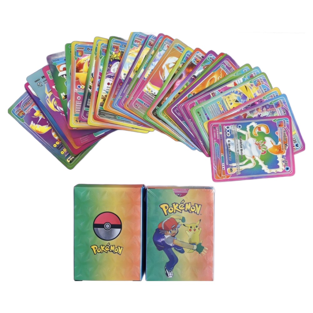 영어판 포켓몬 무지개 반짝이 카드 세트, 레인보우 카드[영어판], 1개 19,980원