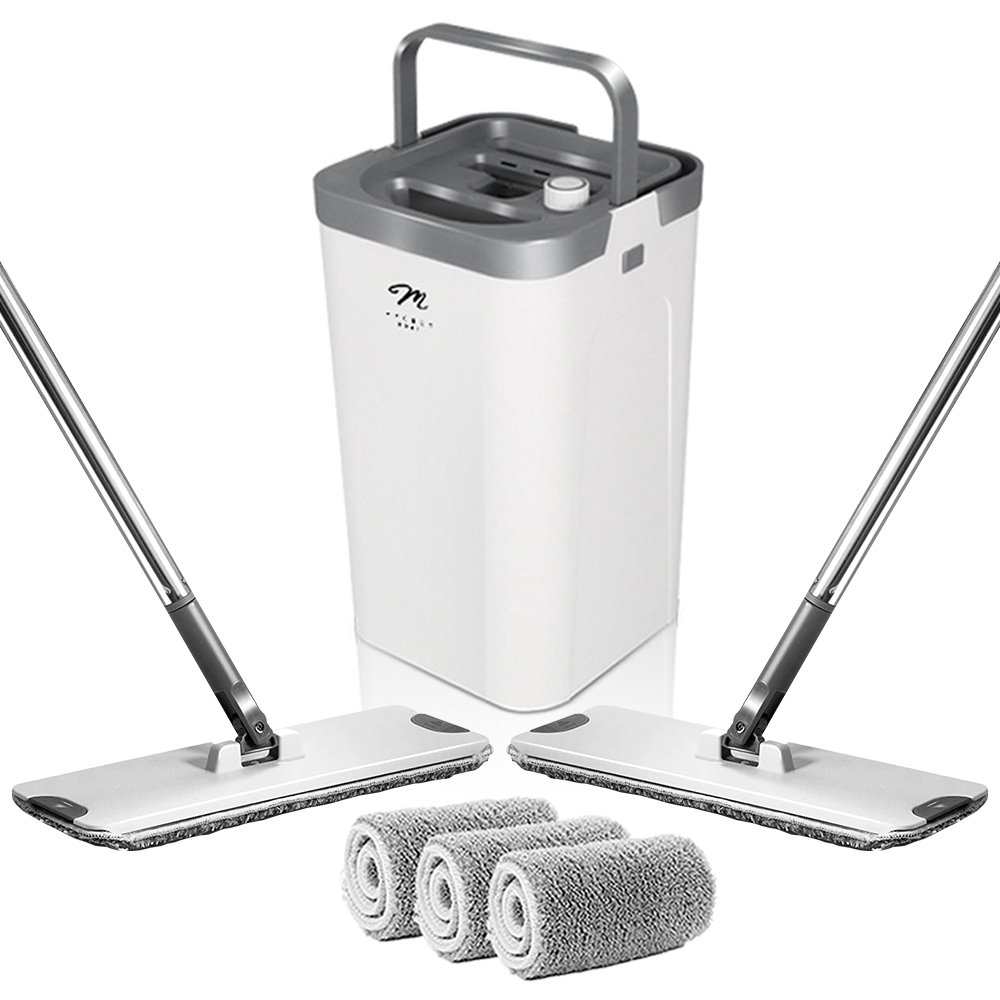 마이크릿홈 물걸레밀대 밀대걸레 (밀대봉2개 세트), 1세트 64,800원