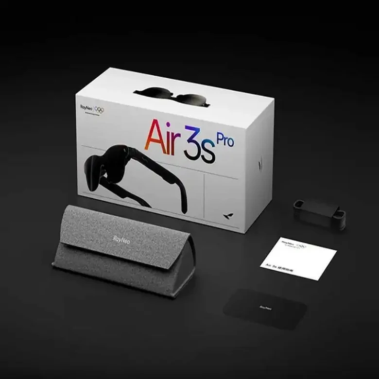 렌즈 보호 RayNeo Air 3S Pro 스마트 AR 글래스 135인치 HD 화면 XR 1200니트 밝기 3D 서라운드 사운드 맞 556,800원