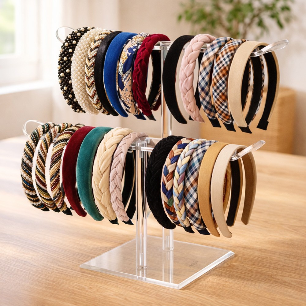 앙플러스 아크릴 머리띠 정리대 헤어밴드 거치대 7,880원