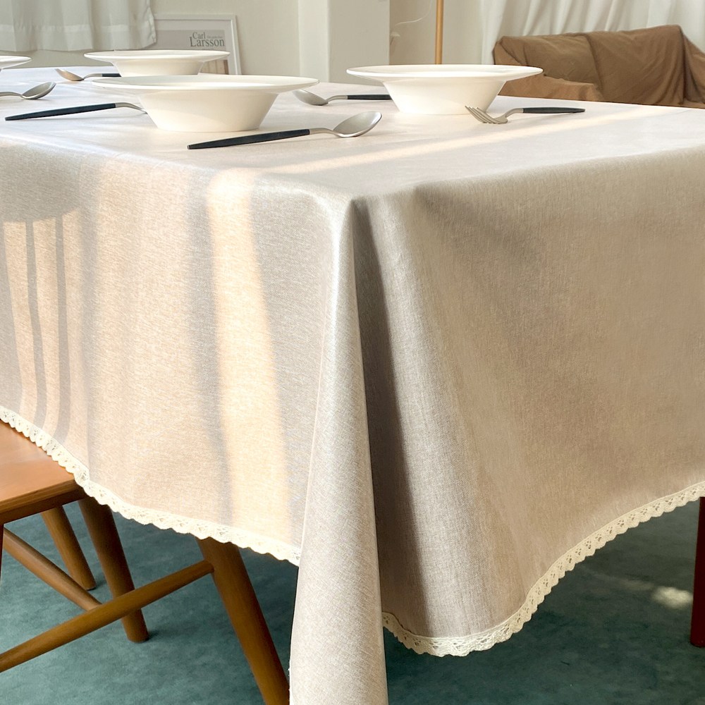 캐프마켓 린넨 방수 테이블보 식탁보 15,900원