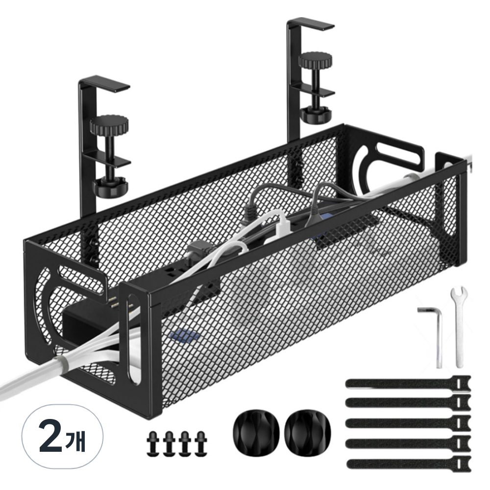 주앤지 무타공 다용도 데스크 멀티탭 거치 선반 32,600원