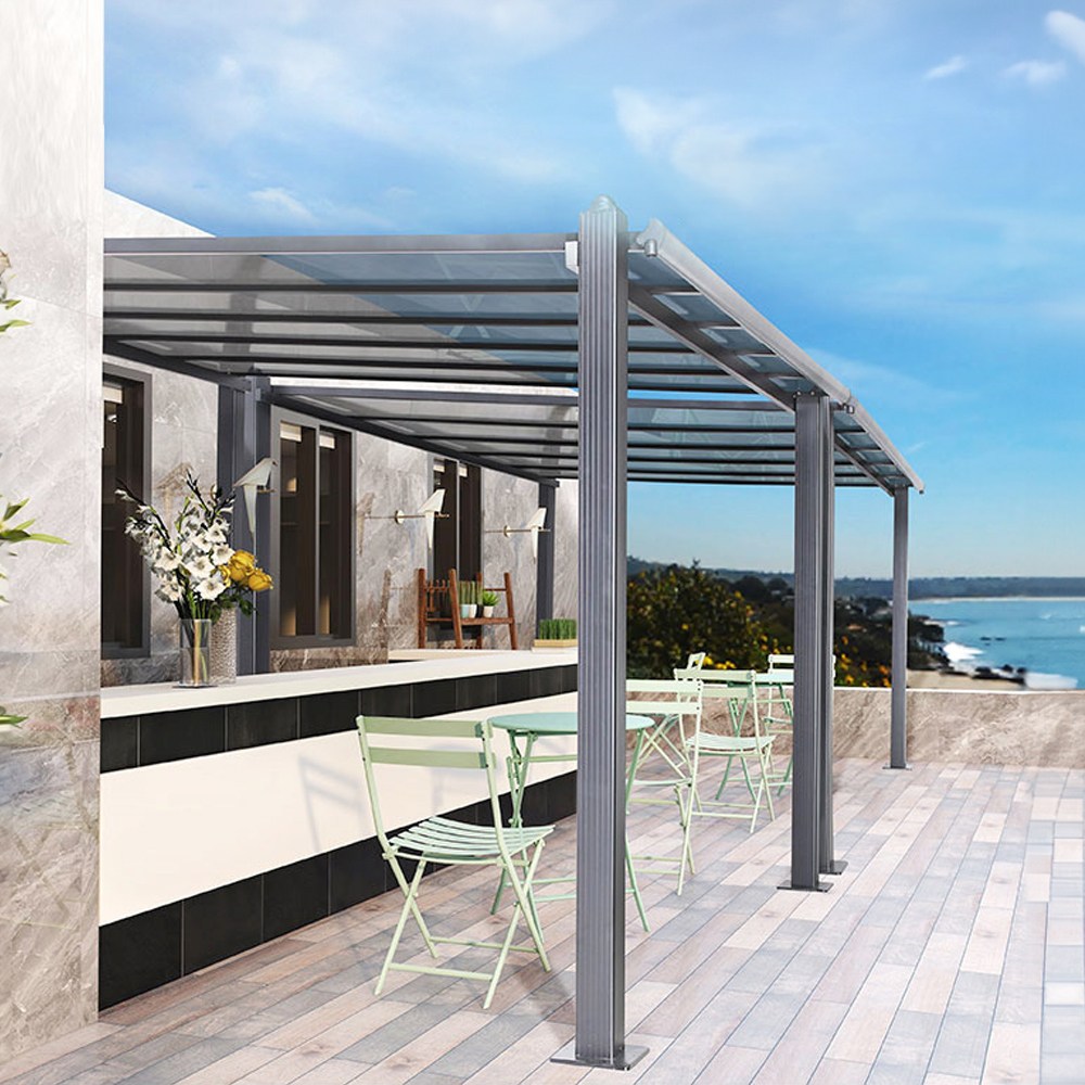 (국내 발송) 21세기트랜드 이츠웰 시스템 파고라 야외 인테리어 어닝, 블랙, 3X4 519,000원