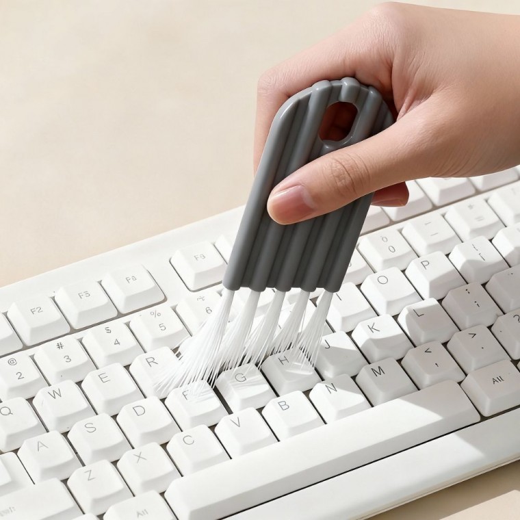 밀리홈 틈새 청소솔 키보드 텀블러뚜껑 욕실틈새, 4개, 그레이 8,990원