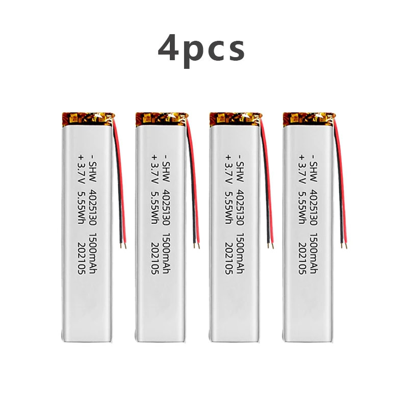 4025130 패드 DVD 전자 책 참고 도서 블루투스 헤드셋 모바일에 대 한 3.7V 1500mAh 리튬 폴리머 LiPo 충전 22,600원