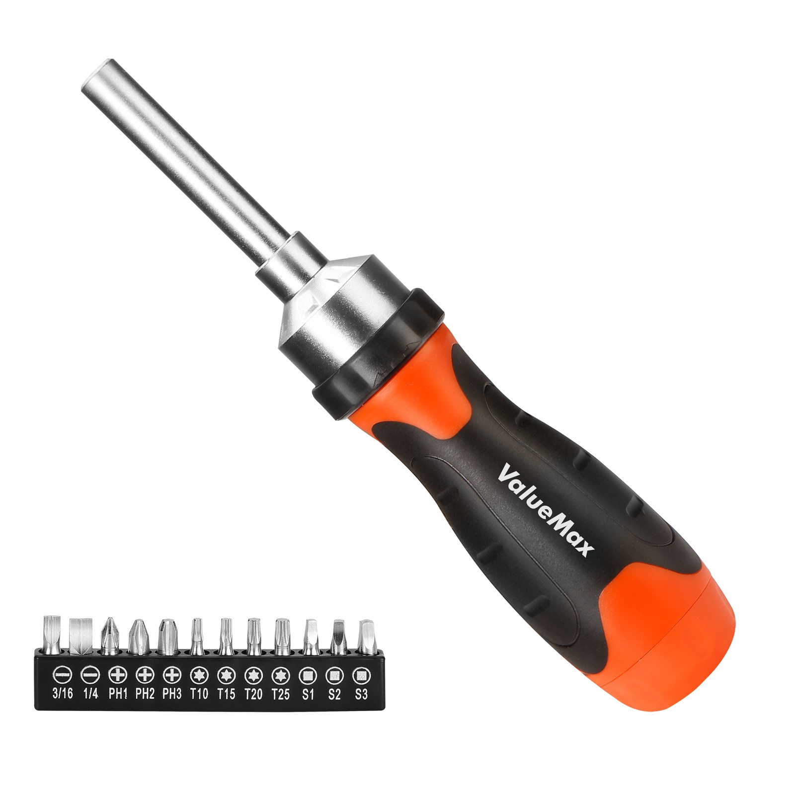 ValueMax 12in1 멀티비트 래칫 드라이버 세트 올인원 휴대용 다용도 래칫 드라이버 일자 십자 톡스 스퀘어, 1세트 20,900원