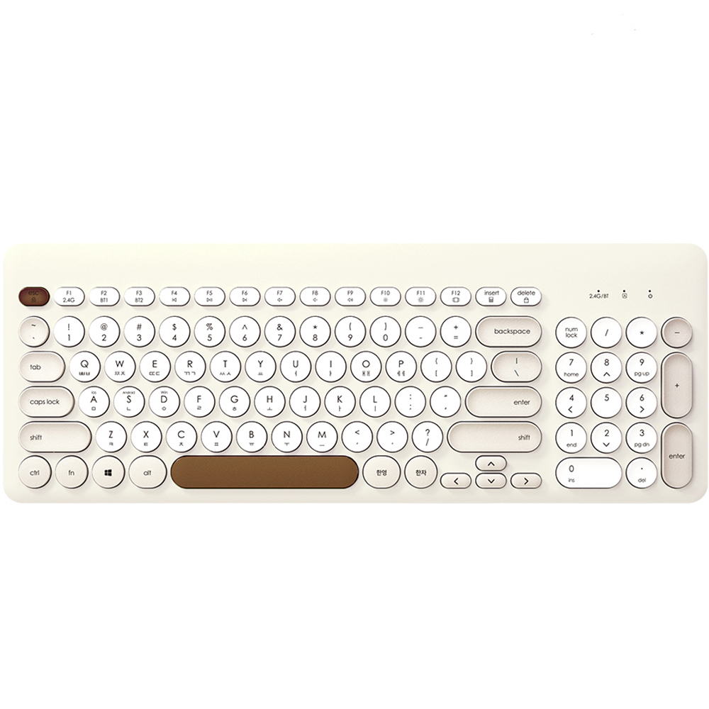 아이노트 멀티 페어링 블루투스 무선 일반형 키보드 28,120원