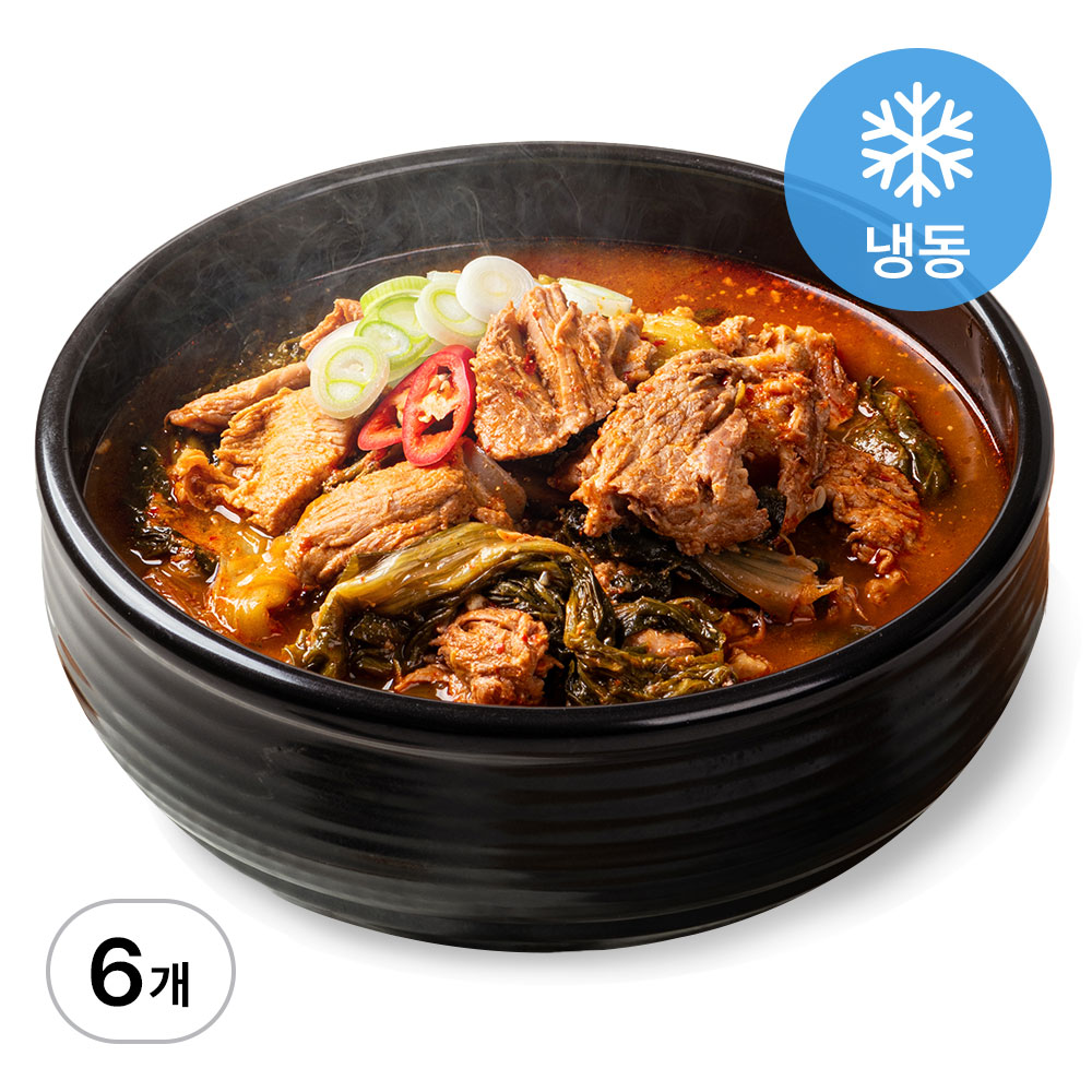 소담소담 매콤 순살 우거지 해장국, 6개, 1kg 68,600원
